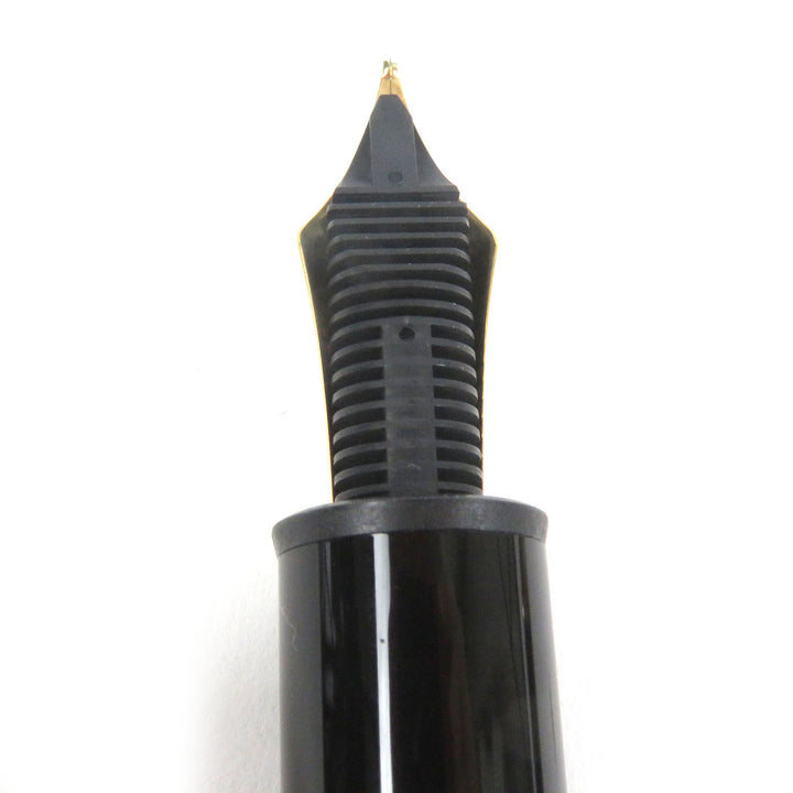 Excellent MONTBLANC Ballpoint pen Meisterstck 149 Fountain pen set of 2 Black gold