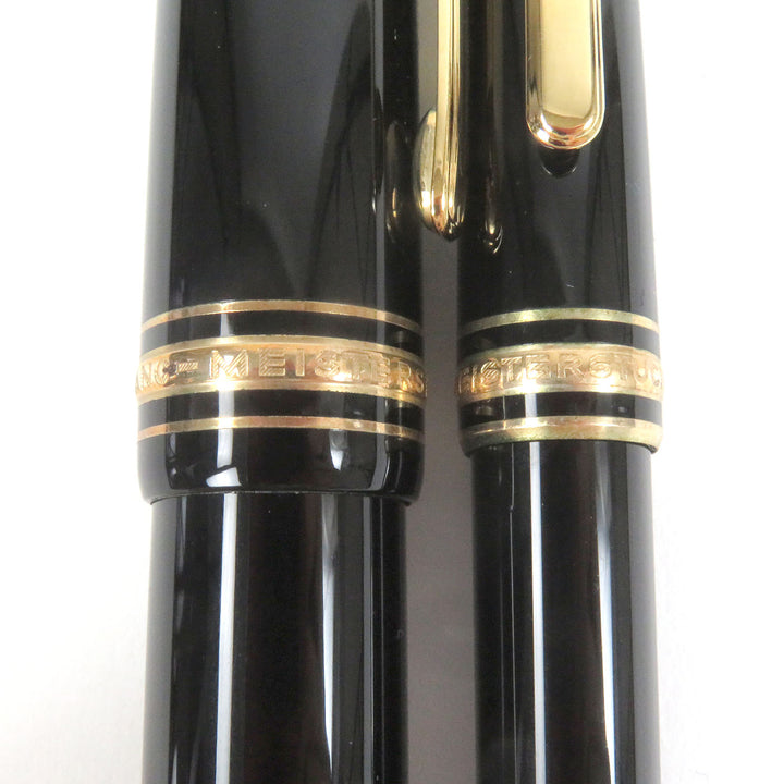 Excellent MONTBLANC Ballpoint pen Meisterstck 149 Fountain pen set of 2