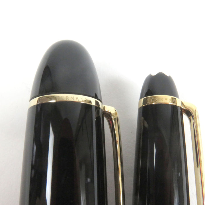 Excellent MONTBLANC Ballpoint pen Meisterstck 149 Fountain pen set of 2