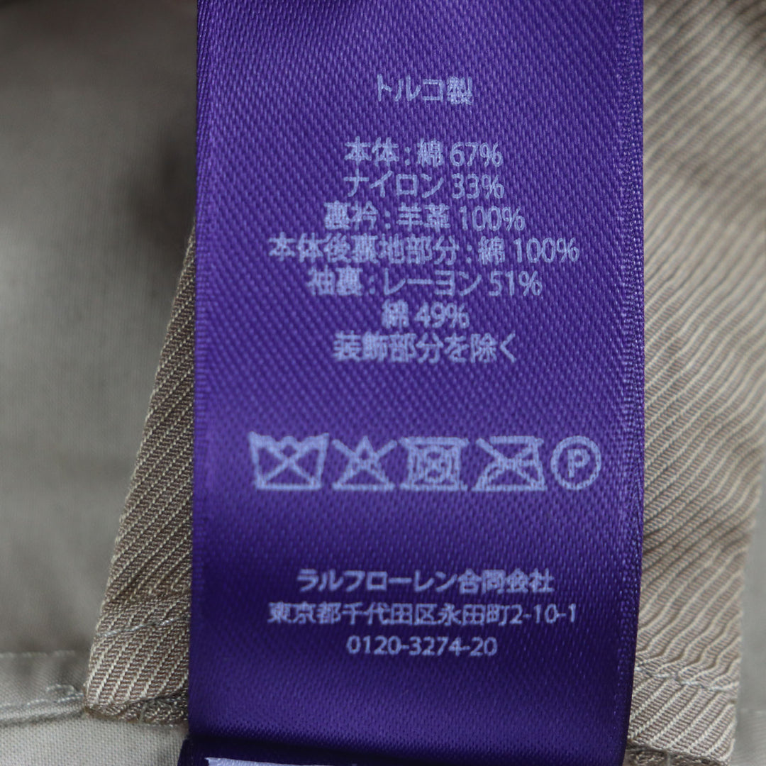 RALPH LAURENPURPLE LABEL Hartridge 4-pocket jacket beige mens S 16020107410