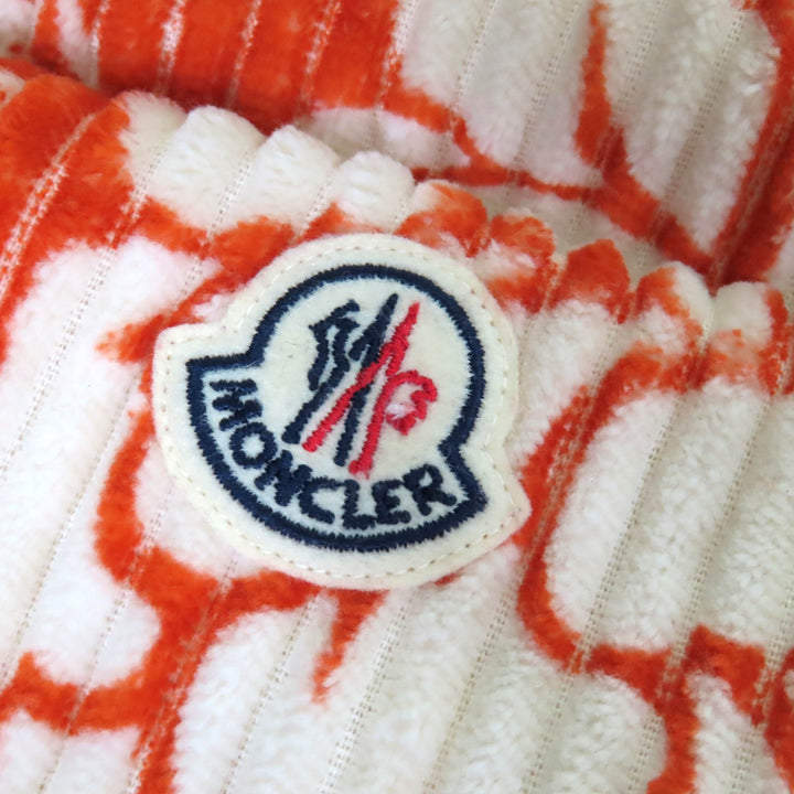 Pristine MONCLER Down vest MARCHAUD GILET All-over logo patch with hood Women 0