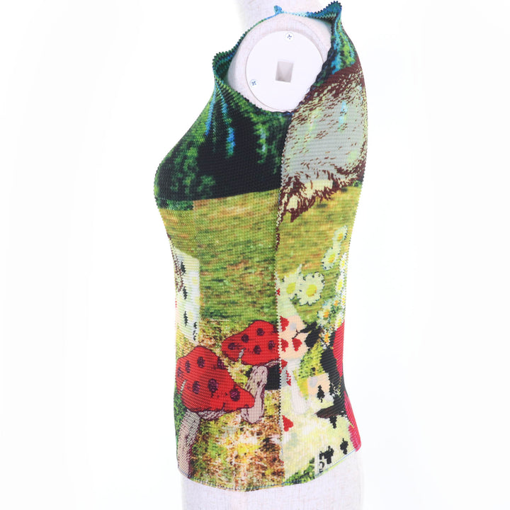 Excellent me ISSEY MIYAKE T-shirt Alice in Wonderland Women MI71FR312