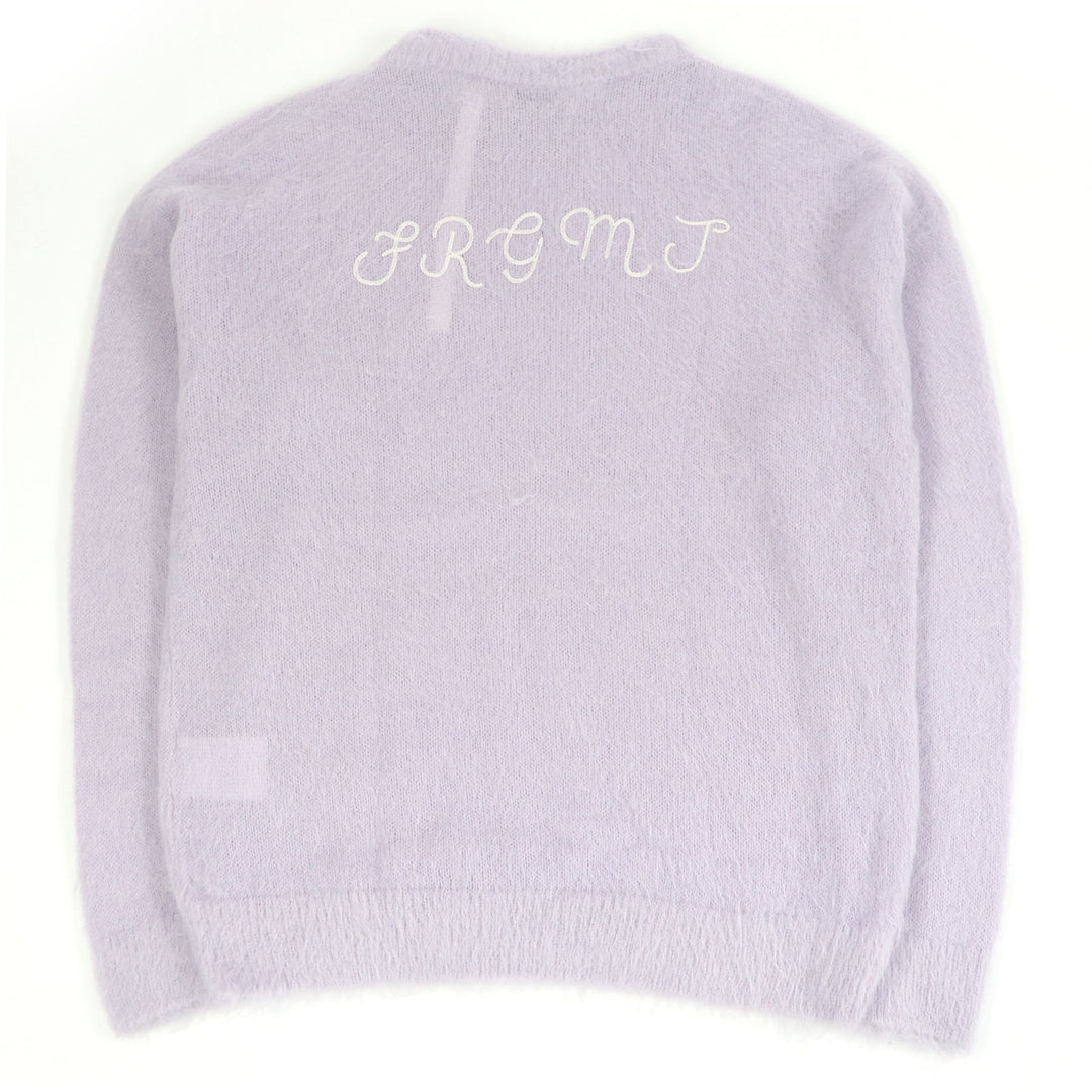 Excellent MONCLER GENIUS 7 FRAGMENT knit GIROCOLLO TRICOT Back logo embroidery