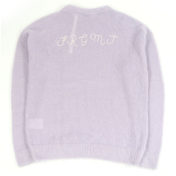 Excellent MONCLER GENIUS 7 FRAGMENT knit GIROCOLLO TRICOT Back logo embroidery
