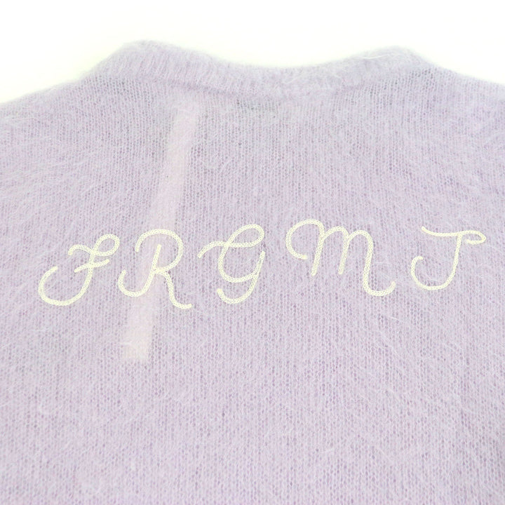 Excellent MONCLER GENIUS 7 FRAGMENT knit GIROCOLLO TRICOT Back logo embroidery