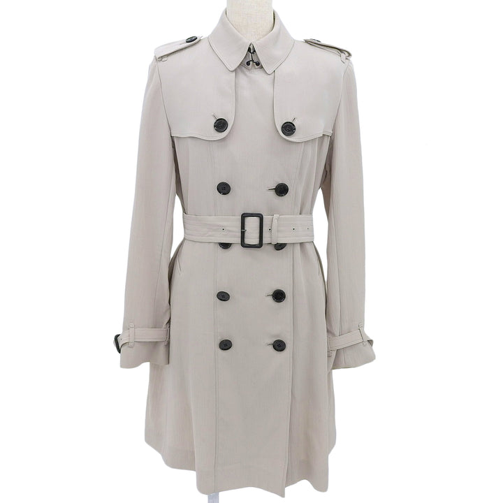 Great BURBERRY LONDON trench coat beige Rayon Women 40 B1A17-731-40
