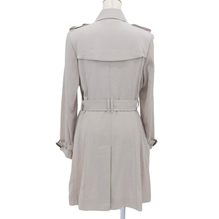 Great BURBERRY LONDON trench coat beige Rayon Women 40 B1A17-731-40