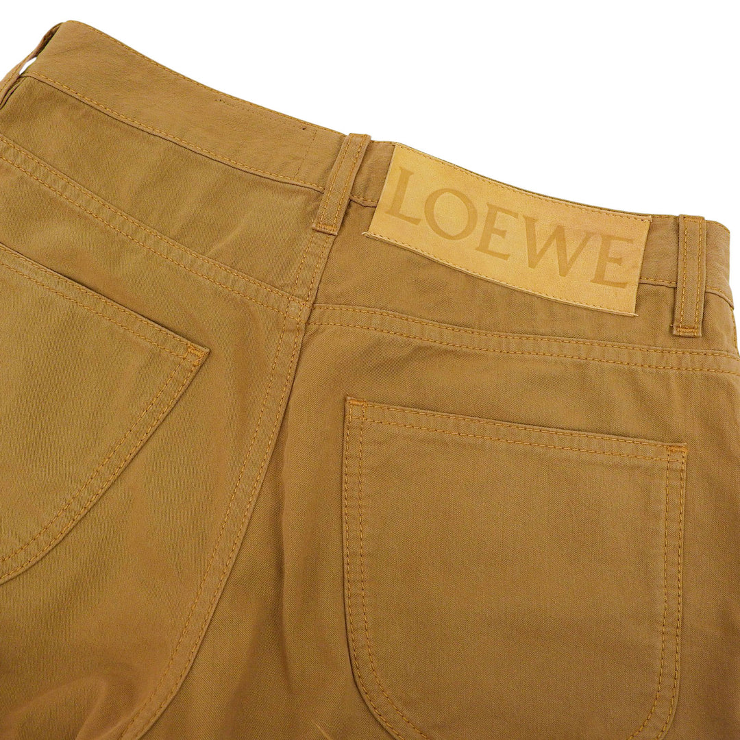 Excellent LOEWE×Paulas Ibiza Pants Brown Hemp mens 34 S2292032IB