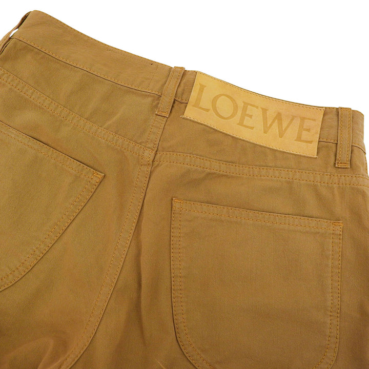 Excellent LOEWE×Paulas Ibiza Pants Brown Hemp mens 34 S2292032IB