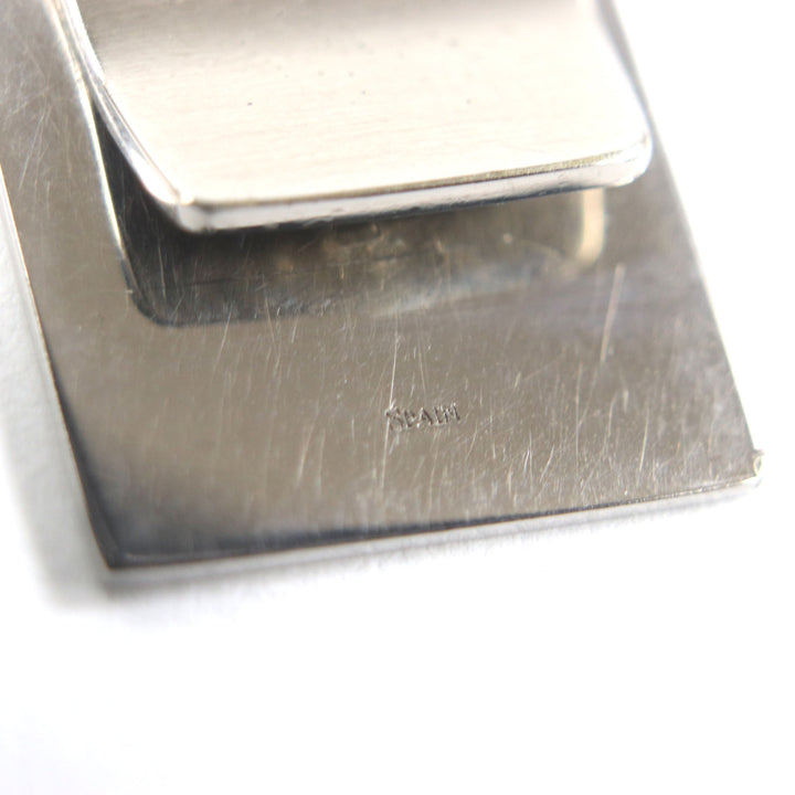 Great Cartier Money clip C2 Decor Silver ー