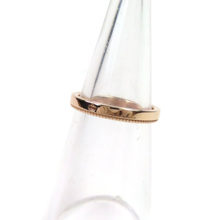 Excellent Justin Davis Ring Trust Ring Crown engraved milgrain Pink gold 18K Women