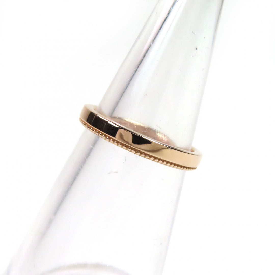 Excellent Justin Davis Ring Trust Ring Crown engraved milgrain Pink gold 18K Women