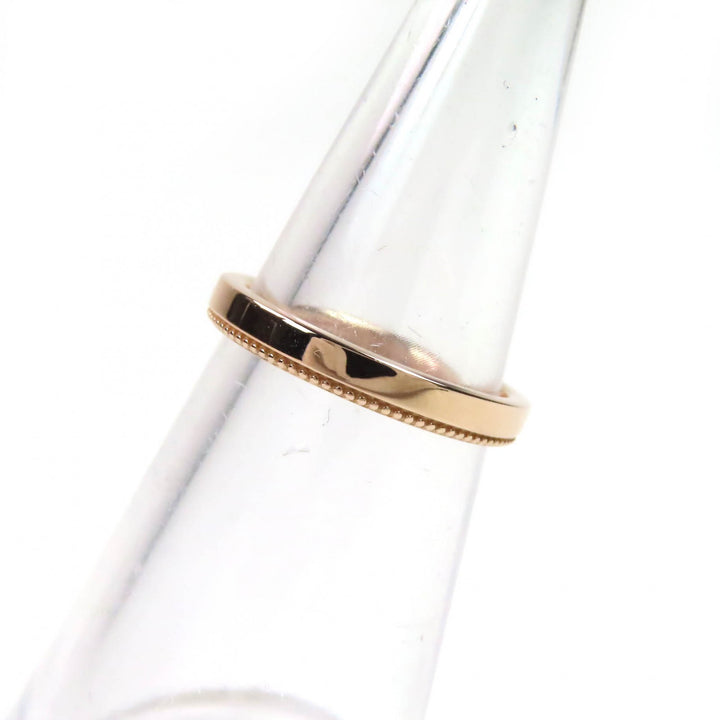 Excellent Justin Davis Ring Trust Ring Crown engraved milgrain Pink gold 18K Women