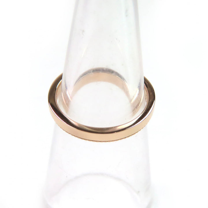 Excellent Justin Davis Ring Trust Ring Crown engraved milgrain Pink gold 18K