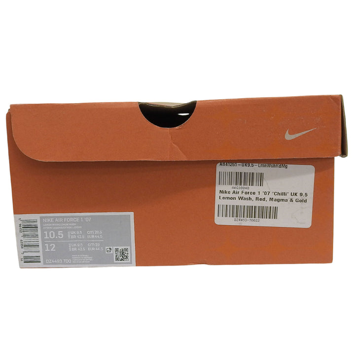 Pristine NIKE Low cut sneakers AIR FORCE1 Suede leather mens 10.5 DZ4493-700