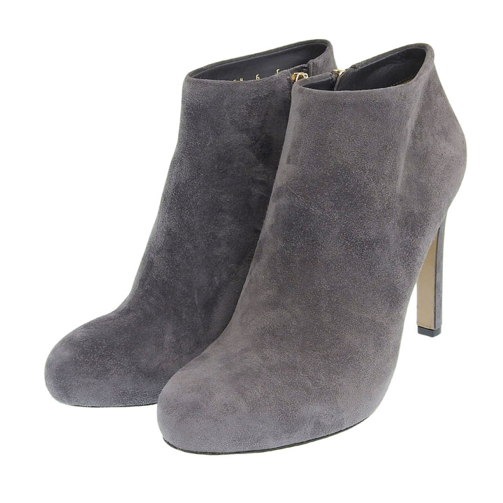 Excellent Salvatore Ferragamo Ankle boots GOLIA gray Suede leather 6 DG73882