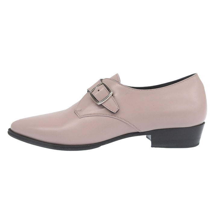 Excellent CELINE Leather shoes JACNO Monk strap pink leather Women 36.5