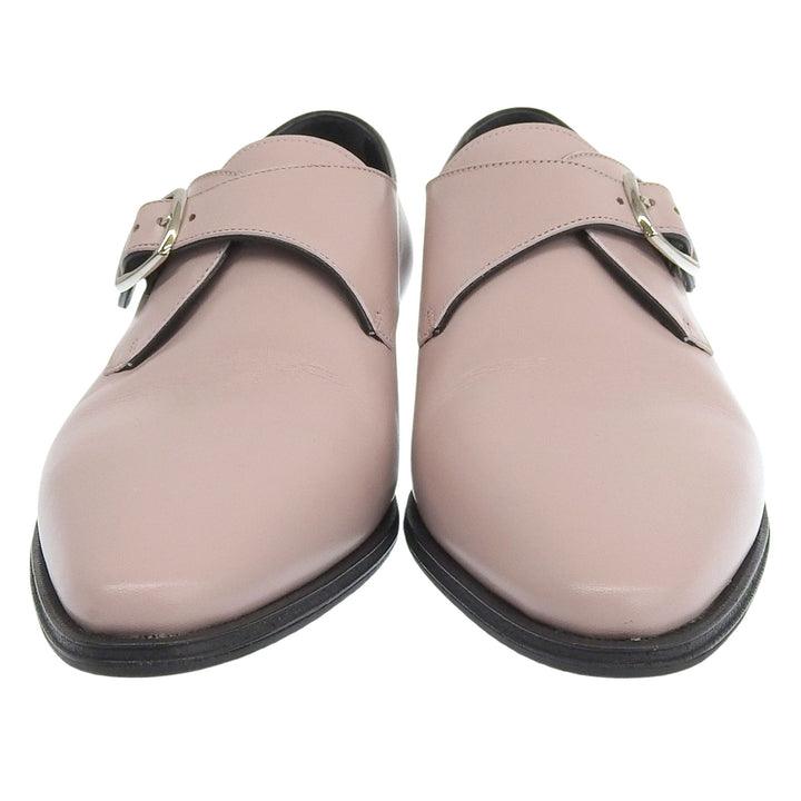 Excellent CELINE Leather shoes JACNO Monk strap pink leather Women 36.5