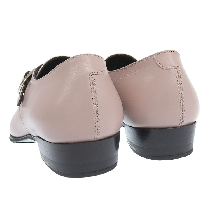 Excellent CELINE Leather shoes JACNO Monk strap pink leather Women 36.5