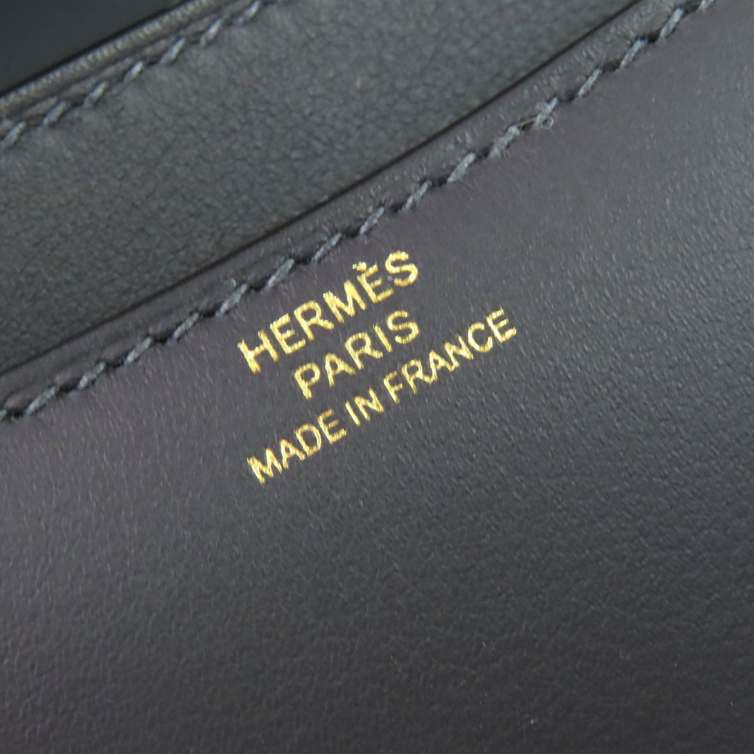 Pristine HERMES Shoulder Bag Constance 3 Mini 18 Miroir Vaux Swift Leather Women