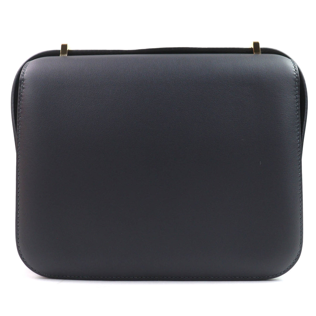 Pristine HERMES Shoulder Bag Constance 3 Mini 18 Miroir Vaux Swift Leather Women