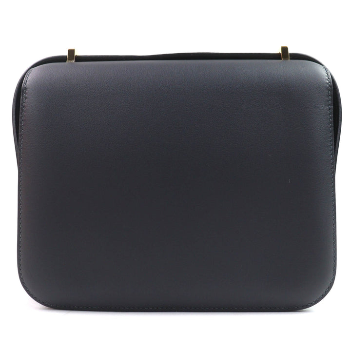 Pristine HERMES Shoulder Bag Constance 3 Mini 18 Miroir Vaux Swift Leather Women
