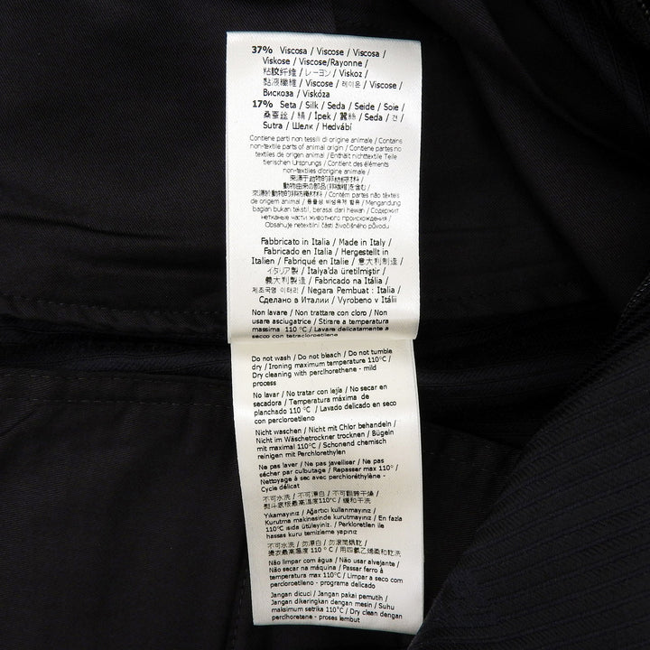 Excellent FENDI Shorts FF logo embroidery shadow stripe black mens 44 FB0521