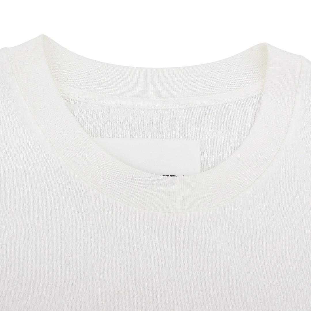 Pristine JIL SANDER+ Short sleeve T-shirt white cotton Women S J40GC0127