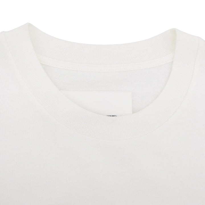 Pristine JIL SANDER+ Short sleeve T-shirt white cotton Women S J40GC0127