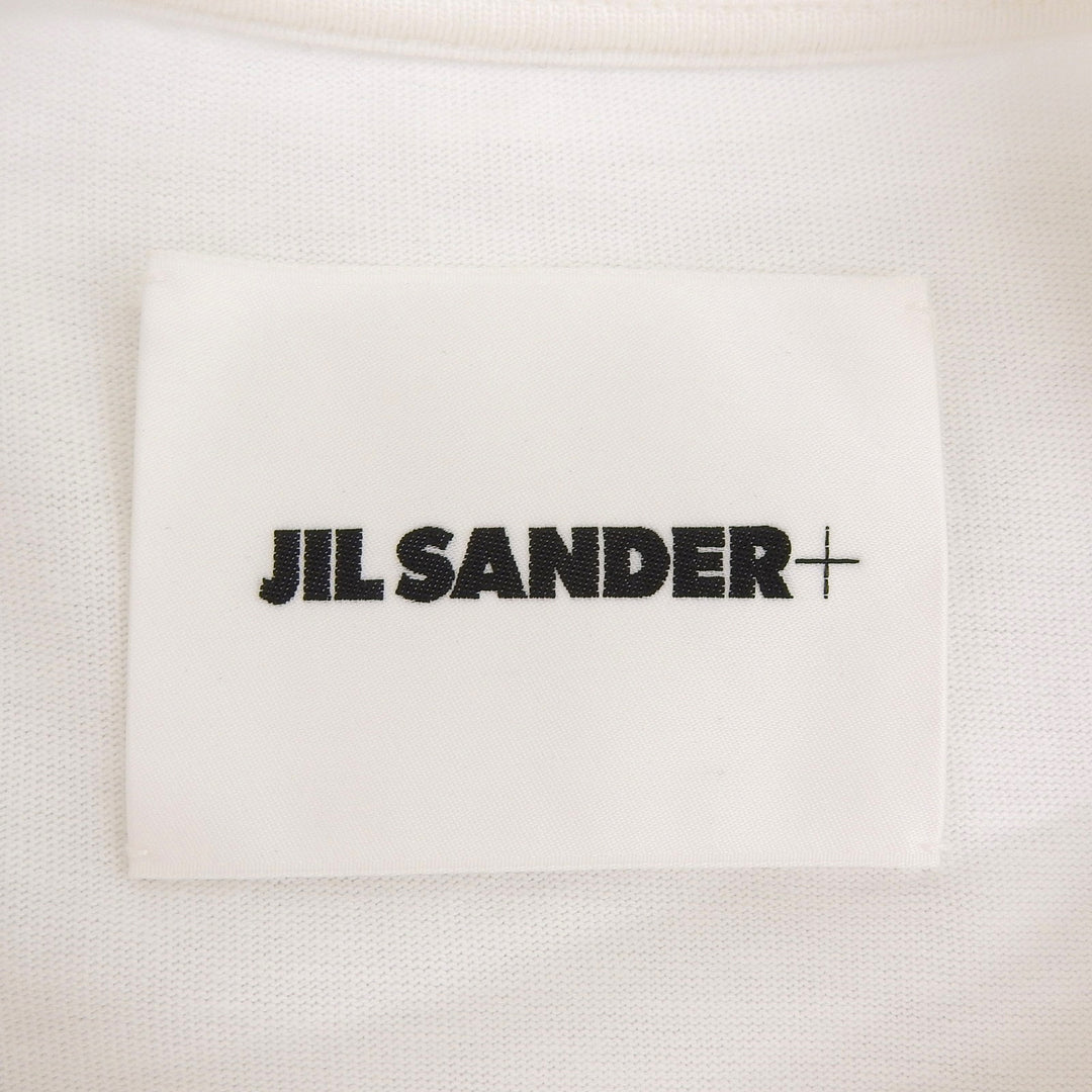 Pristine JIL SANDER+ Short sleeve T-shirt white cotton Women S J40GC0127