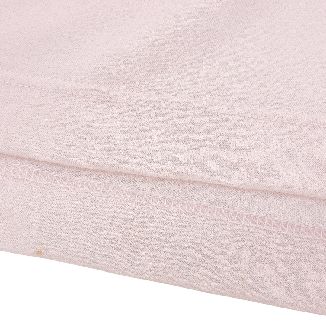 Pristine DIOR Long sleeve polo shirt pink cotton mens S 243J831A0800