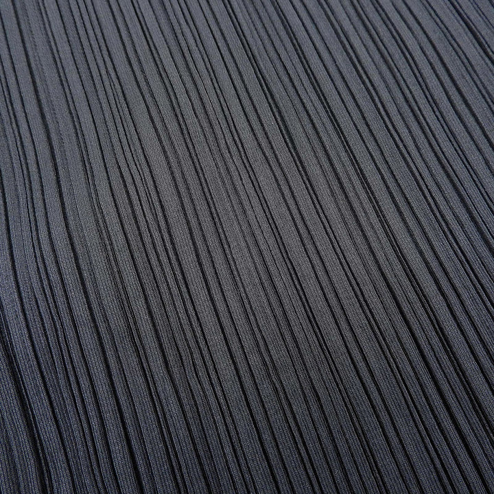 Excellent PLEATS PLEASE skirt Pleated processing Long Charcoal gray Women 3 PP13-JG539