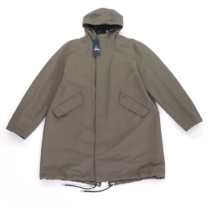 Pristine DIOR SHAWN STUSSY Mod coat Embroidered khaki mens 46 033C313A4875