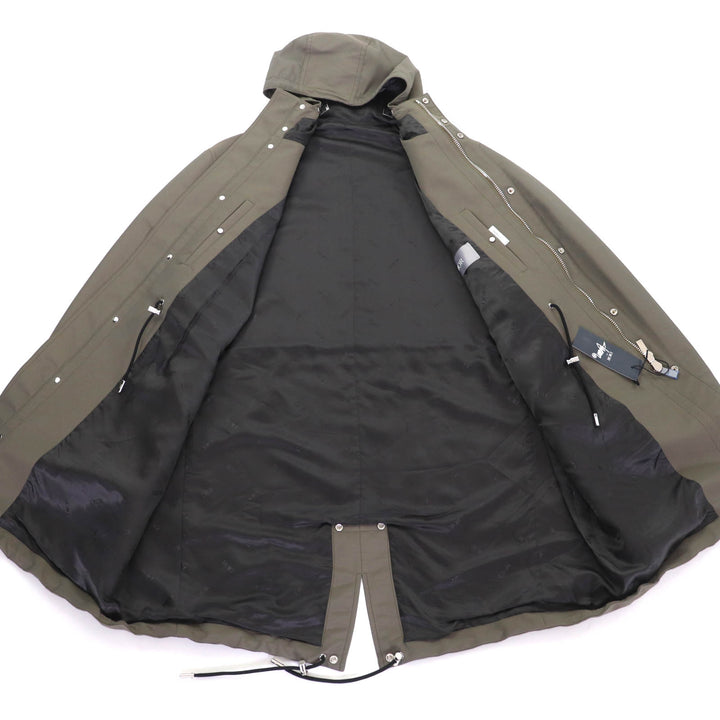 DIOR SHAWN STUSSY Mod coat khaki Nylon mens 46 033C313A4875