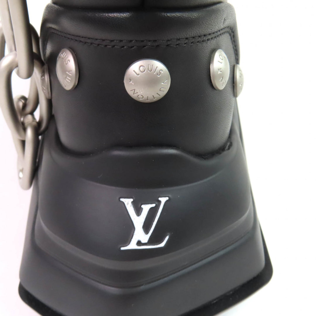 Excellent LOUIS VUITTON Ankle boots Arc light black leather Women 35