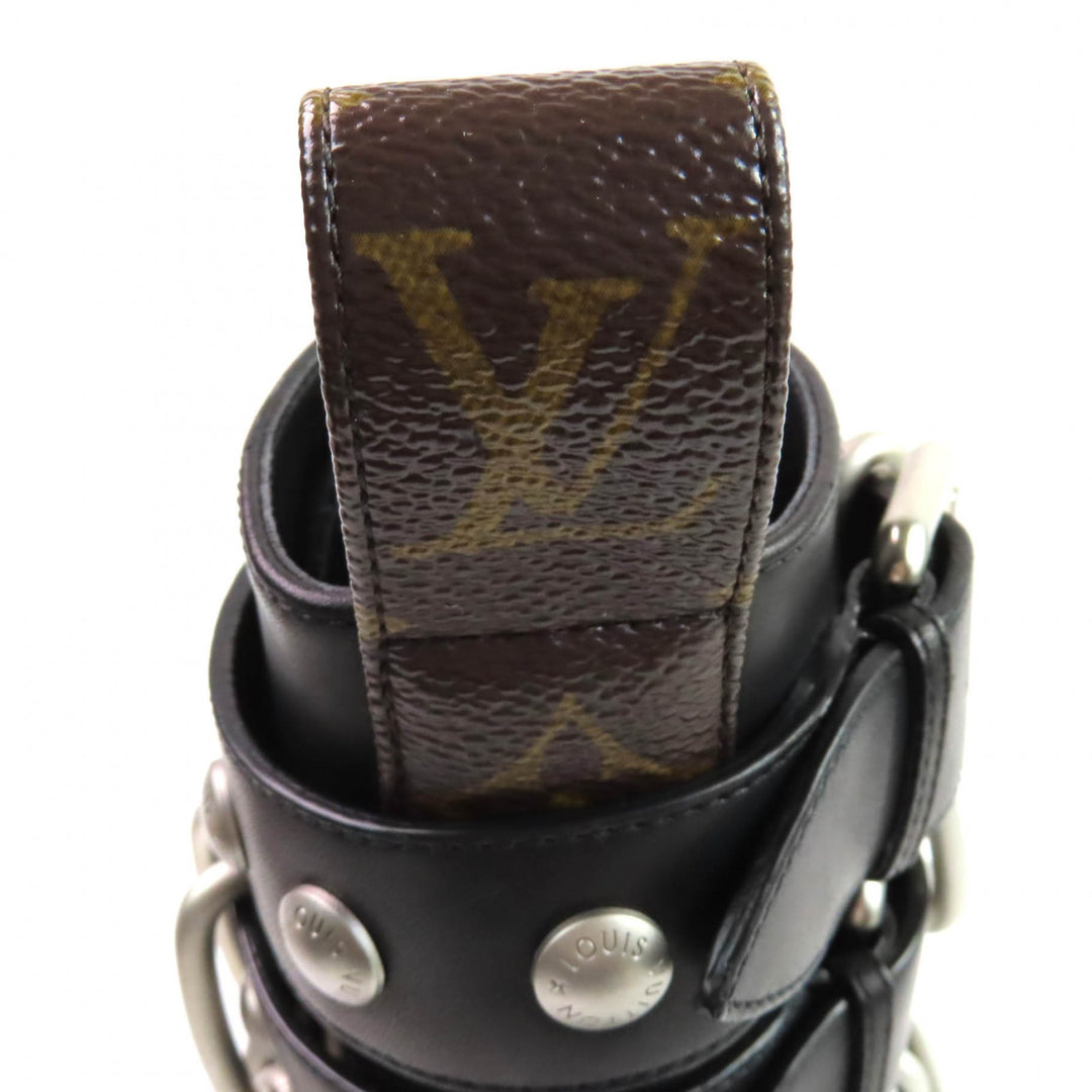 Excellent LOUIS VUITTON Ankle boots Arc light black leather Women 35