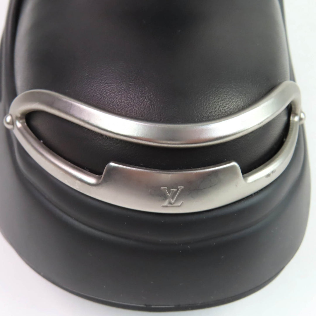 Excellent LOUIS VUITTON Ankle boots Arc light black leather Women 35