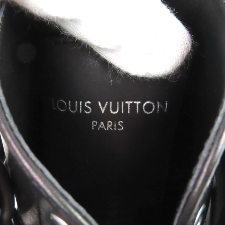 Excellent LOUIS VUITTON Ankle boots Arc light black leather Women 35