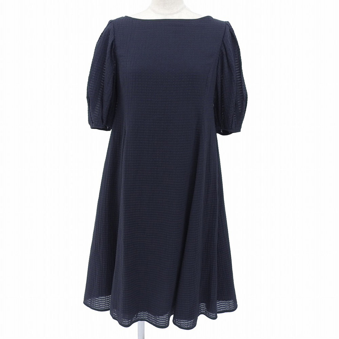 Excellent FOXEY one piece Navy cotton Women 38 43569 S00X611T