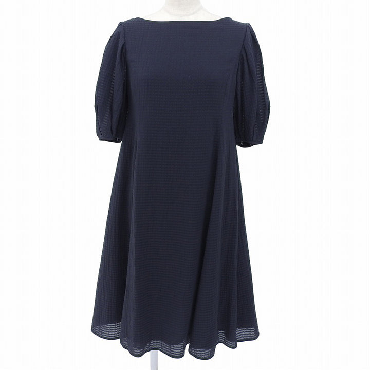 Excellent FOXEY one piece Navy cotton Women 38 43569 S00X611T