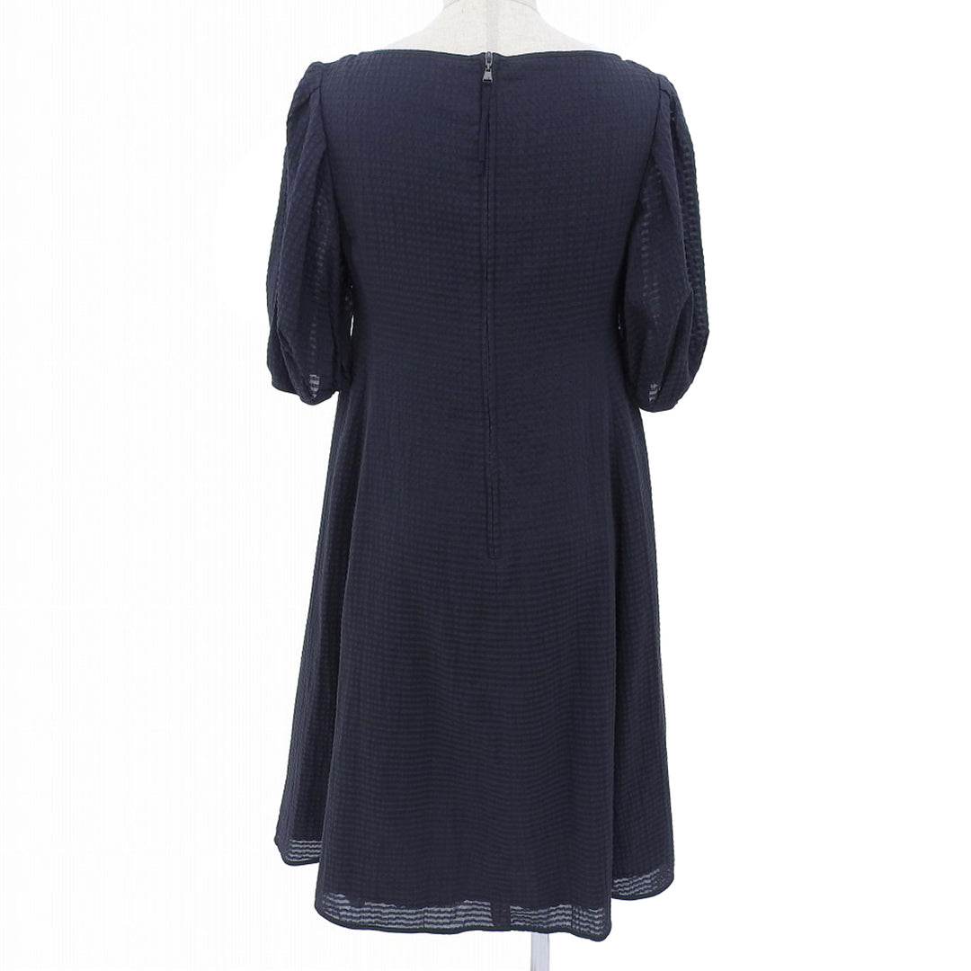 Excellent FOXEY one piece Navy cotton Women 38 43569 S00X611T