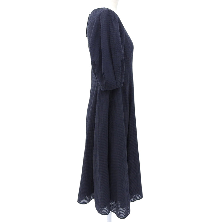 Excellent FOXEY one piece Navy cotton Women 38 43569 S00X611T