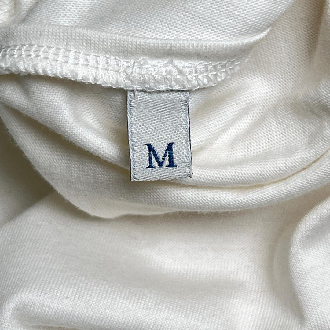 Great MONCLER Short sleeve T-shirt MAGLIA MANICA CORTA With logo emblem white