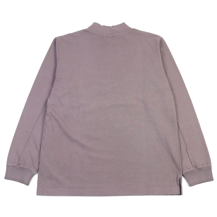 Excellent DIOR Long-sleeved T-shirt Logo embroidery high neck cotton men L