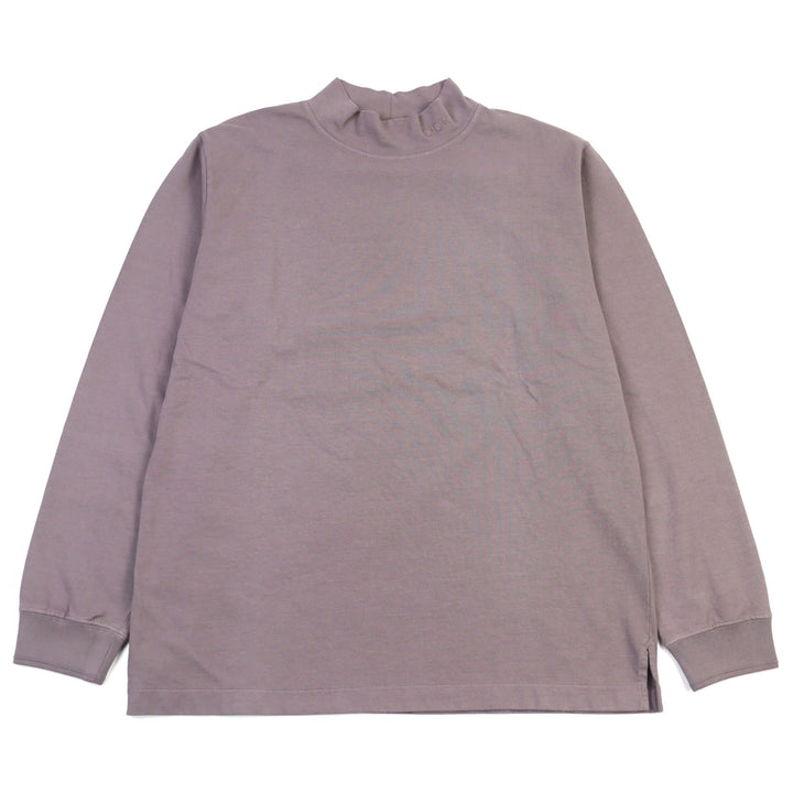 Excellent DIOR Long-sleeved T-shirt Logo embroidery high neck cotton men L