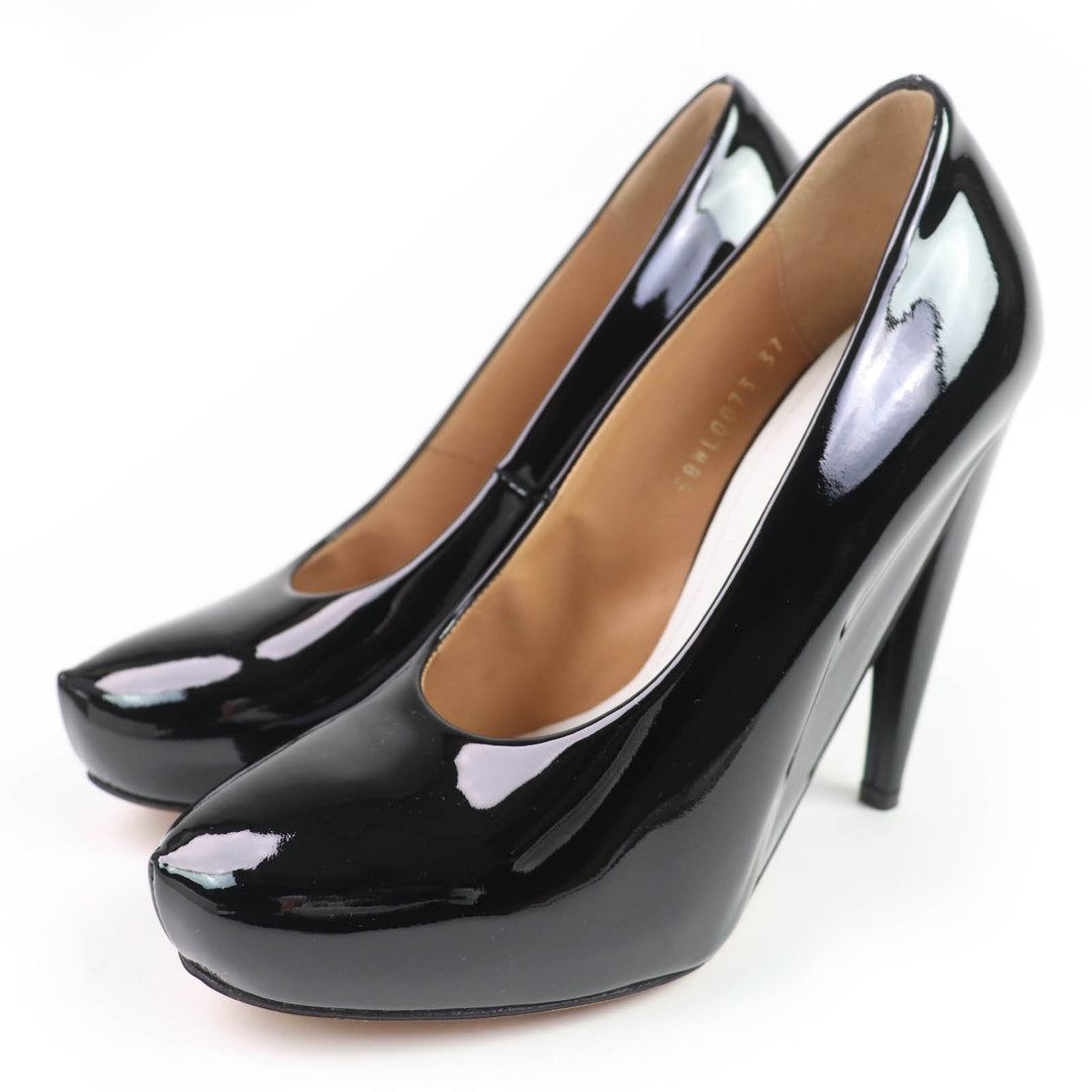 Excellent Maison Margiela 22 pumps black Patent leather Women 37 58WL0073