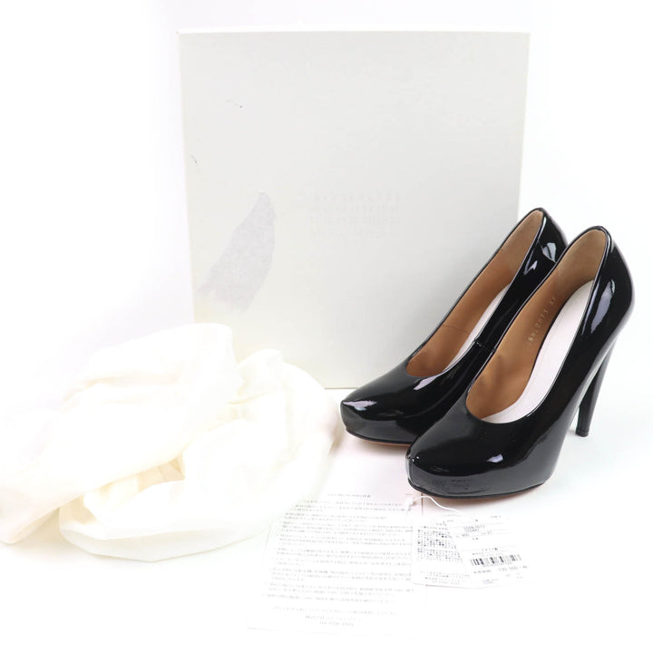 Excellent Maison Margiela 22 pumps black Patent leather Women 37 58WL0073