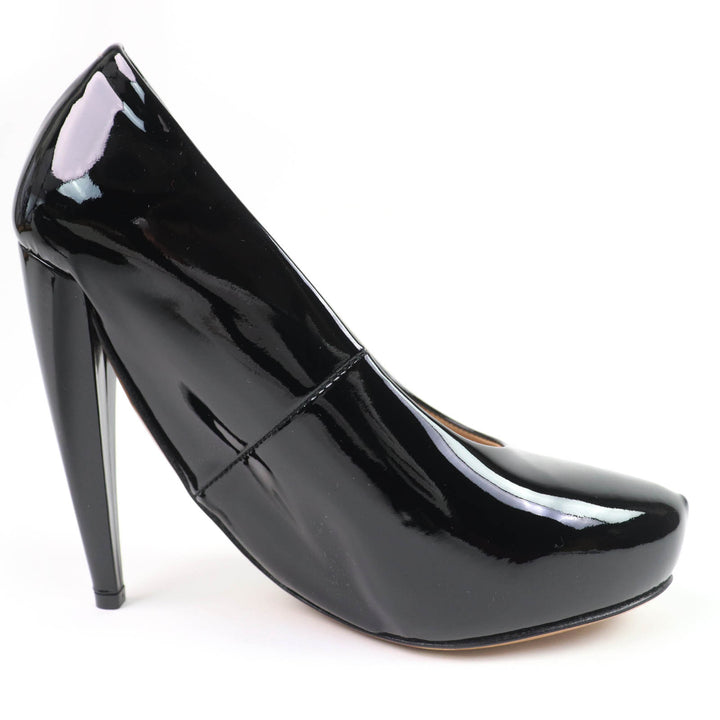 Excellent Maison Margiela 22 pumps black Patent leather Women 37 58WL0073