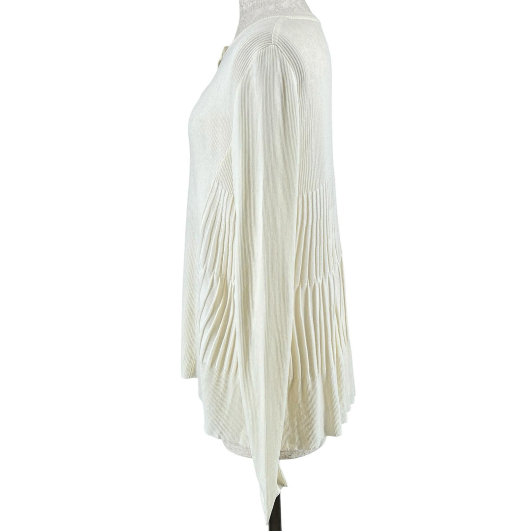 Excellent FOXEY cardigan Ivory Rayon Women 38 43582