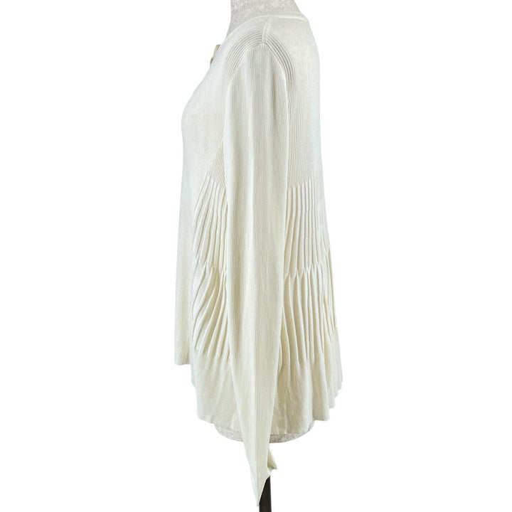 Excellent FOXEY cardigan Ivory Rayon Women 38 43582